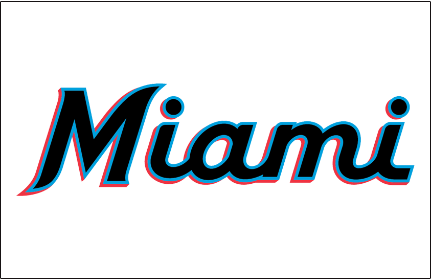 Miami Marlins 2019-Pres Jersey Logo fabric transfer version 2
